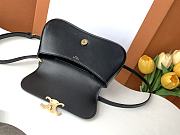 Celine Teen Lola Shiny Calfskin Black 20x11.5x5cm - 6