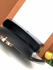 Celine Teen Lola Shiny Calfskin Black 20x11.5x5cm - 3