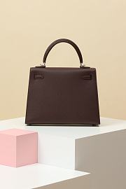 Hermes Kelly 25 Bag Star Brown 25cm - 4