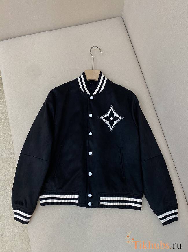 Chanel Black Suede Jacket  - 1