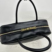 Miu Miu Top Handle Bag Black 34x23x10cm - 5