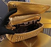 Dolce & Gabbana Sicily Interwoven Gold 20x15x6.5cm - 3