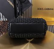 Dolce & Gabbana Sicily Interwoven Black 20x15x6.5cm - 6