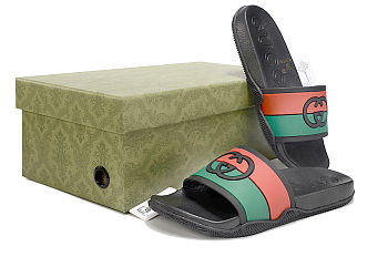 Gucci Interlocking Slides