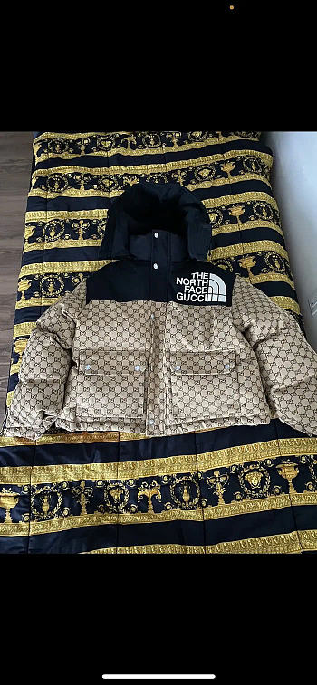 Gucci x The North Face Puffer Jacket Hood