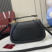 Gucci Blondie Small Top Handle Black Bag 26.5x16.5x8.5cm - 4