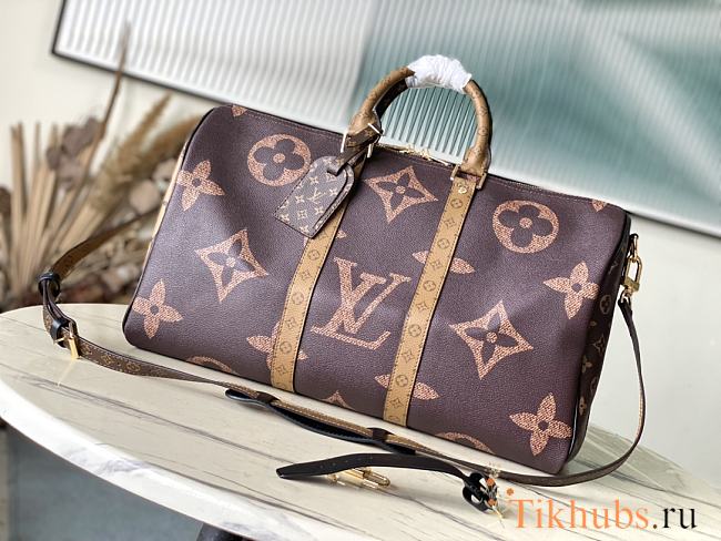 Louis Vuitton LV Keepall Bandoulière 45 Monogram 45x20x27cm - 1