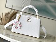 Louis Vuitton LV Capucines BB Bag White 27x17.3x9cm - 1