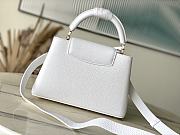 Louis Vuitton LV Capucines BB Bag White 27x17.3x9cm - 4