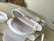 Louis Vuitton LV Capucines BB Bag White 27x17.3x9cm - 2