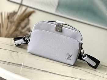 Louis Vuitton LV Avenue Messenger Bag Grey 22.5x15.5x7.5cm