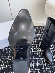 Celine Black Leather Boots - 2