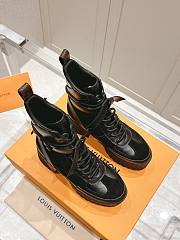 Louis Vuitton LV Laureate Platform Black Boots - 4