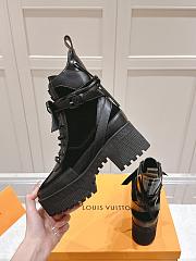 Louis Vuitton LV Laureate Platform Black Boots - 2