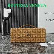 Bottega Veneta Andiamo Clutch Suede Leather Acorn 31x13x3cm - 1