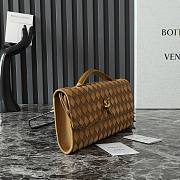 Bottega Veneta Andiamo Clutch Suede Leather Acorn 31x13x3cm - 6