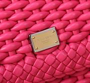 Dolce & Gabbana Sicily Interwoven Pink 20x15x6.5cm - 5