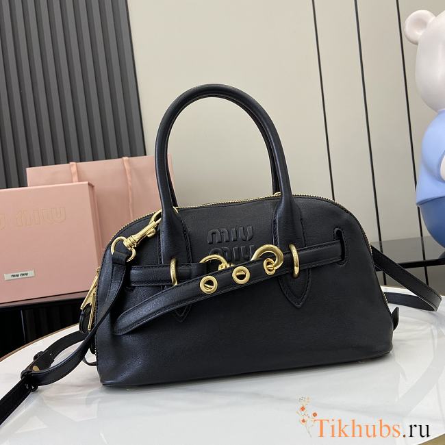 Miu Miu Adventure Black Shoulder Bag 28x16.5x10cm - 1