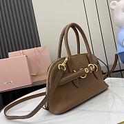 Miu Miu Adventure Brown Shoulder Bag 28x16.5x10cm - 5