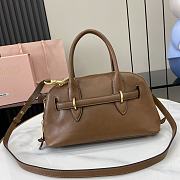 Miu Miu Adventure Brown Shoulder Bag 28x16.5x10cm - 4