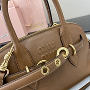 Miu Miu Adventure Brown Shoulder Bag 28x16.5x10cm - 3