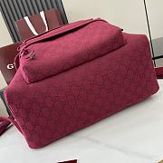 Gucci Medium Backpack With Logo Red 40x36.5x23cm - 6