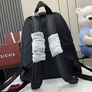 Gucci Medium Backpack With Logo Black  40x36.5x23cm - 6