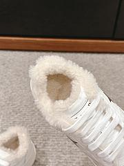 Dior Star Platform Sneaker White Calfskin Winter - 5