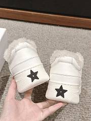 Dior Star Platform Sneaker White Calfskin Winter - 4
