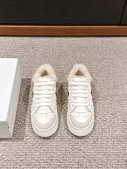 Dior Star Platform Sneaker White Calfskin Winter - 2