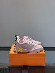 Hermes Bouncing Pink Sneaker  - 1