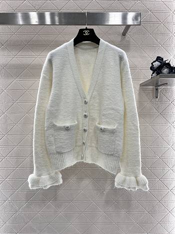 Chanel White Cardigan 07