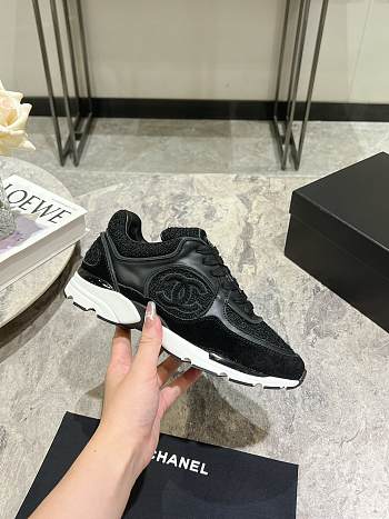 Chanel 24s Black Sneaker