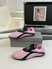 Balenciaga Zen Pink Low Top Sneaker - 4