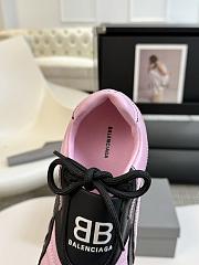 Balenciaga Zen Pink Low Top Sneaker - 3