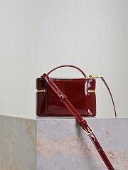 YSL Vanity Bag Red Patent 18x11x6.5cm - 2