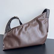 Bottega Veneta Zigzag Leather Shoulder Bag 38x30cm - 4