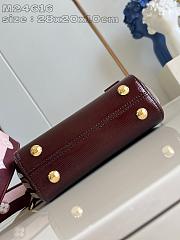 Louis Vuitton LV Cluny BB Bag Bordeaux 28x20x10cm - 4