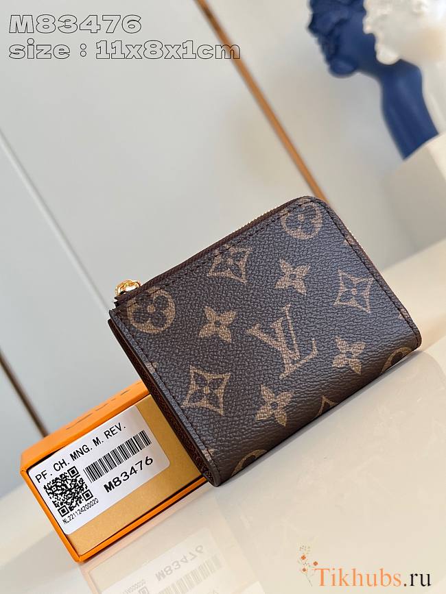 Louis Vuitton LV Noa Compact Wallet Brown 11cm - 1