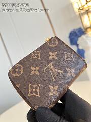 Louis Vuitton LV Noa Compact Wallet Brown 11cm - 5