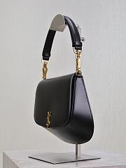 YSL Mini Voltaire Bag Black 21x17.5x8cm - 5