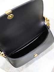 YSL Mini Voltaire Bag Black 21x17.5x8cm - 3