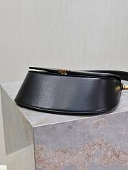 YSL Mini Voltaire Bag Black 21x17.5x8cm - 2