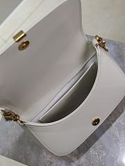 YSL Mini Voltaire Bag White 21x17.5x8cm - 2