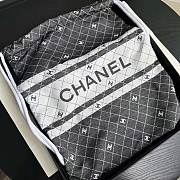 Chanel 22 Handbag Grey White 45x35cm - 1