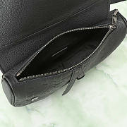 Dior Saddle Bag Black Gravity Leather 27x20x5cm - 3