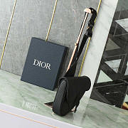 Dior Saddle Bag Black Gravity Leather 27x20x5cm - 5