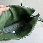 Loewe Flamenco Bag Green Leather 30cm - 5