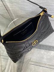 Dior Miss Caro Mini Hobo Shoulder Bag Black 24x14x6.5cm - 4