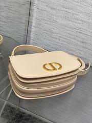 Dior Medium 30 Montaigne Top Handle Bag Beige 19 x 12 x 8 cm - 6